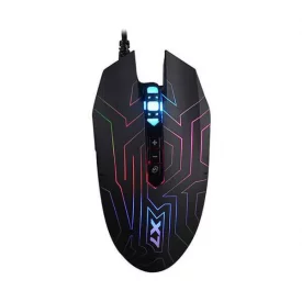 موس گیمینگ ای فورتک مدل X77 Oscar Neon