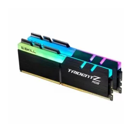رم کامپیوتر DDR4 دو کاناله 3000 مگاهرتز CL16 جی اسکیل مدل Trident Z RGB ظرفیت (2×16) 32 گیگابایت