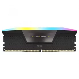 رم کامپیوتر DDR5 تک کاناله 5200 مگاهرتز CL40 کورسیر مدل VENGEANCE RGB ظرفیت 16 گیگابایت